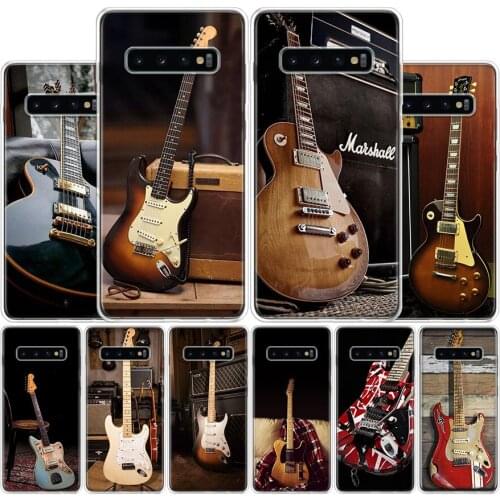 Music score Musical violin guitar Cover Phone Case For Samsung Galaxy S10 S20 Ultra Note 10 9 8 S9 S8 Plus Pro Lite S7 S6 J4 J6