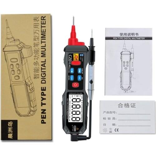 Digital Multimeter Digital Display Pocket Pen Multimeter Auto Range Detection