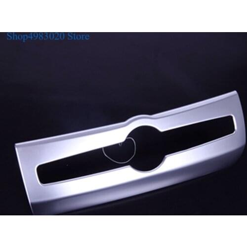 For 2018-2019 Volvo XC60 ABS matte/carbon fiber Central control air conditioning sound adjustment panel decorative frame sequins