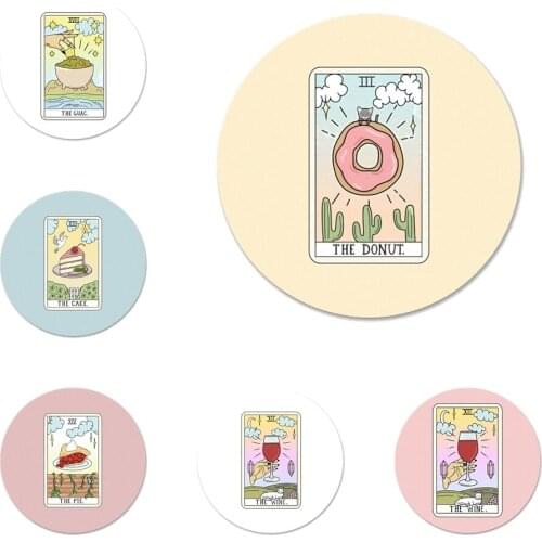 Egypt mysterious Tarot Divinatio Icons Pins Badge Decoration Brooches Metal Badges For Backpack Decoration 58mm