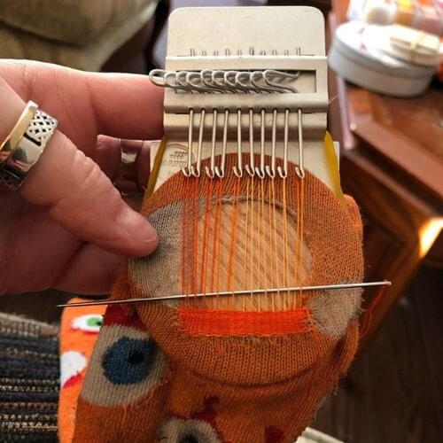 Hot Sale Small Loom Speedweve Type Weave Tool Repair Tool Kit Household Easy To Carry Sewing Accessories 10/14/28 Pins