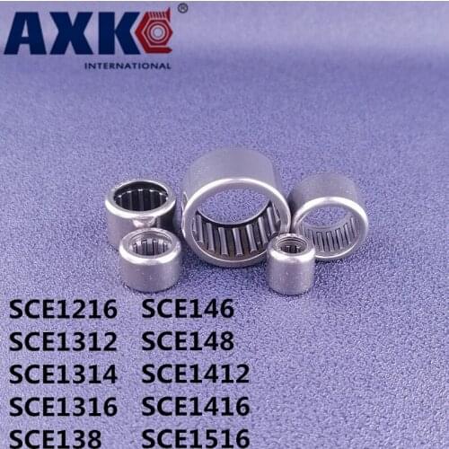 Drawn cup inch needle roller bearings SCE1216 SCE1312 SCE1314 SCE1316 SCE138 SCE146 SCE148 SCE1412 SCE1416 SCE1516 free shipping
