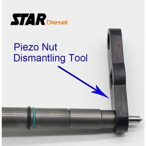 8 and 6 Angle Nozzle Nut Remove Tool CR Injector Disassemble Removal Steel Nozzle Nut Tool for Bosch Pizeo S0077
