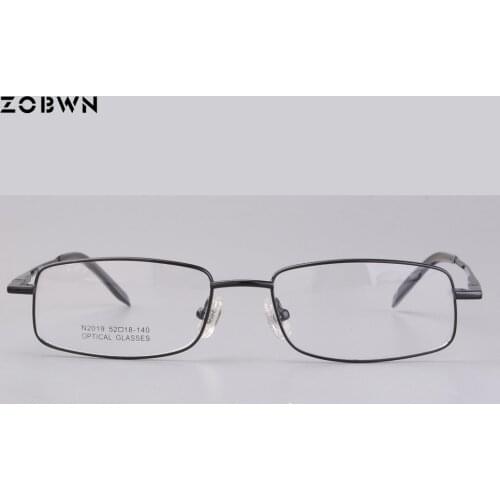 Classic qudros men eye glasses optical computer simple frames gun black glasses clear lens optical Spectacle oculos high quality