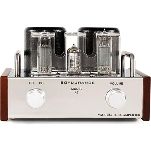 Boyuu A2 EL84 Tube Amplifier HIFI EXQUIS Reisong 12AX7 Lamp Small Desktop Amp