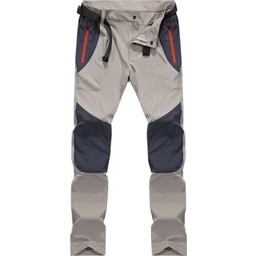 Mens Waterproof Pants Spring-summer Trunks Mens Outdoor Sports Hiking Camping Fishing Pants Xl