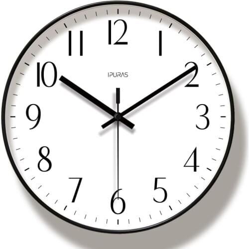 Nordic Silent Wall Clock Large Hanging Clocks Wall Watch Home Simple Modern Living Room Luxury Saat Home Décor