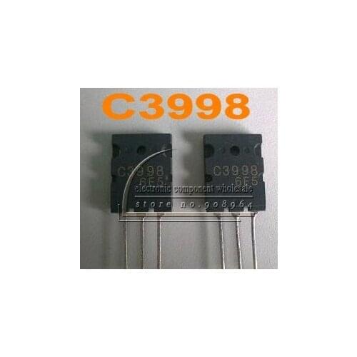 Wholesale 5pcs 2SC3998 C3998 NPN TRIPLE DIFFUSED Triode Transistor