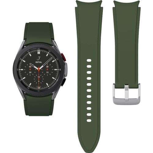 GOOSUU 20mm 22mm Silicone Strap For Huawei Watch GT 2 Pro 2e Strap For Samsung Galaxy Watch /45mm Active 2 Gear S3 Red Color