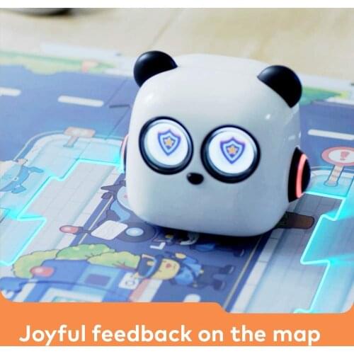 Makeblock mTiny Coding Robot, Educational STEM Toy with Puzzel Maps Preschool Kids Fun Interact with The Smart High Tech Screen