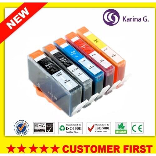 Compatible Ink Cartridge For HP178 HP178XL for Photosmart B109 B110 B210 C309 C310 C410 D5468 D5463 D5460 5510 etc