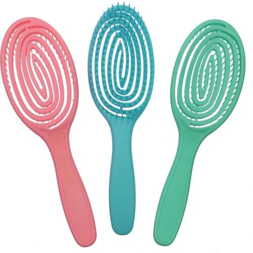 Women Hair Scalp Massage Comb Broad Teeth Hairbrush Wet Curly Detangle Hair Brush for Salon Hairdressing Styling Tools