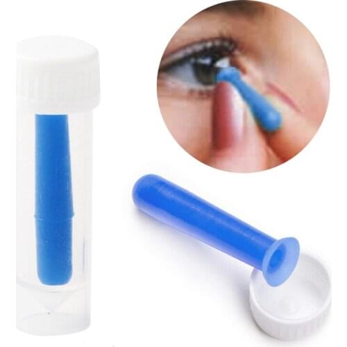 1pcs Hard Contact Lens Insertion & Removal Tool Lenses blue