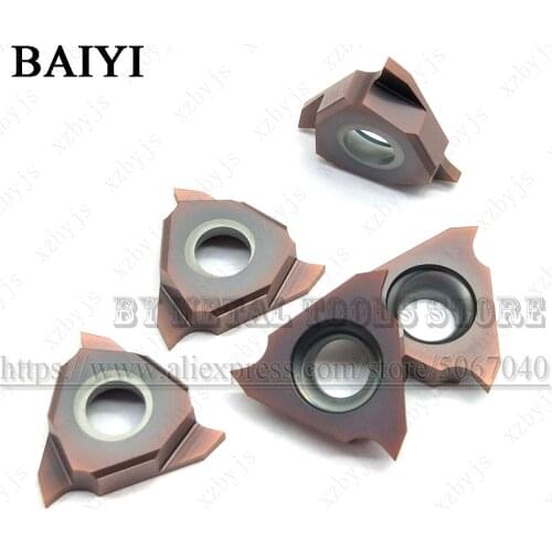 10PCS TGF32R110 BP1025 carbide Shallow slot insert turning tools cutter lathe Shallow Slot Blades CNC Carbide Turning Tool