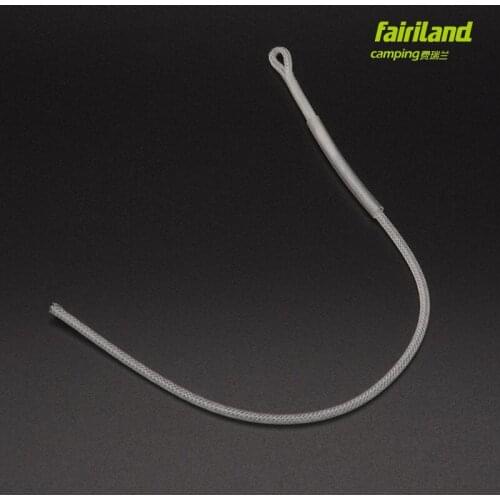 10pcs High Strength 30LB/50LB Fly Fishing Loop Connector M# 15.5cm-16cm Fly Fishing Loop Line Nylon Braided Loop Connector