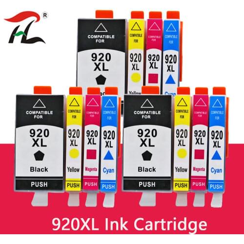 8PK Compatible ink cartridge for HP 920XL For HP920 Officejet 6000 6500 6500A 7000 7500 7500A printer with chip