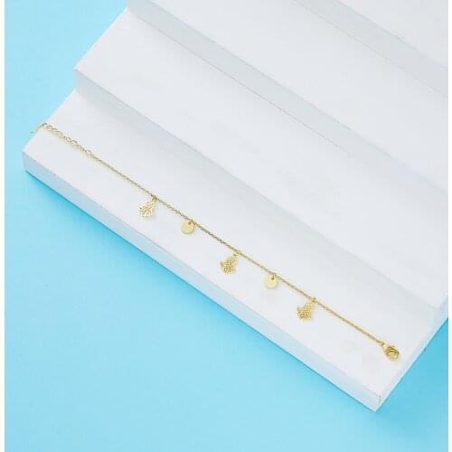 2021 March Moroccan new design star butterfly Clover small bell bracelet women wedding charm gold color bracelet