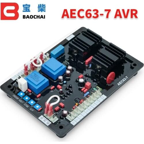 AEC63-7 AVR diesel generator automatic voltage regulator Basler genset control module stabilizer replace original