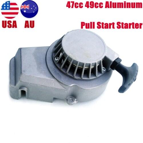 TDPRO 47cc 49cc Aluminum Pull Start Starter Recoil For Mini Dirt Pocket bike Rocket Quad ATV