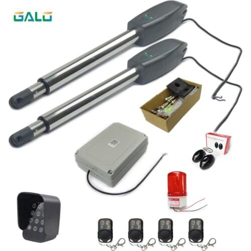 GALO KPM-C02 Heavy-Duty Dual Automatic Gate Opener Kit for Swing Gates Up to 20 Feet