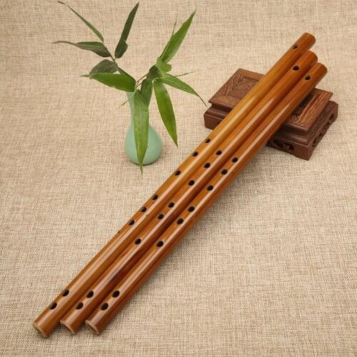 Bitter bamboo flute piccolo major tune full section ancient wind big G A B falling key 1pc