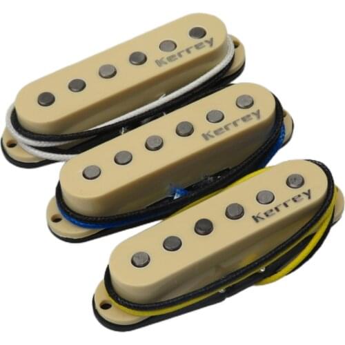 Kerrey Alnico V Vintage '59 Single coil Guitar Pickups SSS / Set Strat Pickups For Strat Guitar