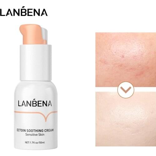 LANBENA Ectoin Soothing Regenerating Cream Moisturizing Sensitive Repair Skin Reduce Coarse Redness Anti Allergic Skin Care 50ML