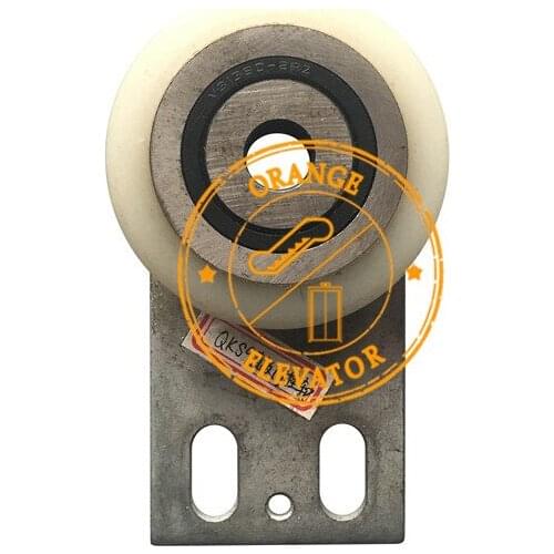 Elevator Door Hanger Plate Straight 505823 Roller OD75mm W12mm