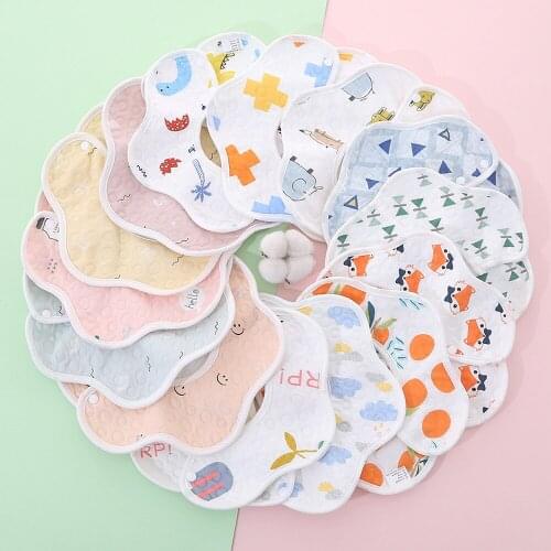 For the newborn baby bib Baby accessory baby bibs cotton baby feeding waterproof saliva towel Childrens fabrics baby bib child