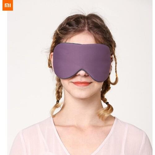 New Xiaomi mijia Eye Mask Shading Sleep Relief Eye Fatigue Double-sided Available Breathable Ice Silk Eye Patch protable