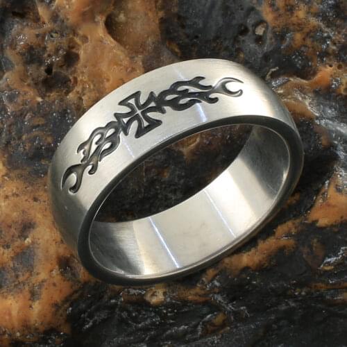 Simple Style Stainless Steel Jewelry Rings For Men Fashion Gift Joyas De Acero Inoxidable Para Mujer RRYZ005