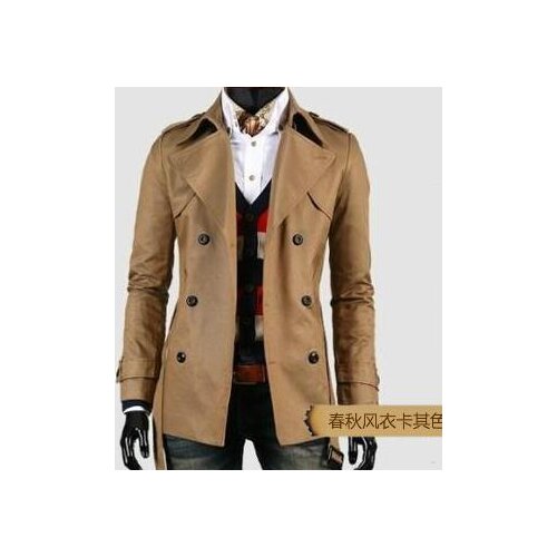 Sexy trench coat men European 2020 new designer slim overcoat long sleeve mens clothing business outerwear casaco masculino