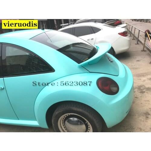For Volkswagen Beetle spoiler 1998-2010 FRP fiberglass Unpainted Rear Roof Spoiler Wing Trunk Lip Boot Cover Car Styling