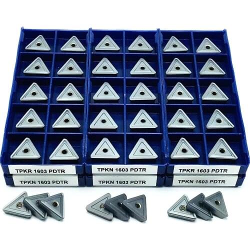 TPKR1603 TPKR 1603 PDTR LT30 TPKN1603 carbide blade PVD coated external turning tool CNC stainless steel casting tool