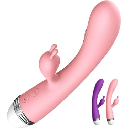 Rabbit Vibrator Double Swing Vibrator G-Spot Female Masturbation Clitoris Stimulator Vaginal Massager Sex Toys for Women Dildo
