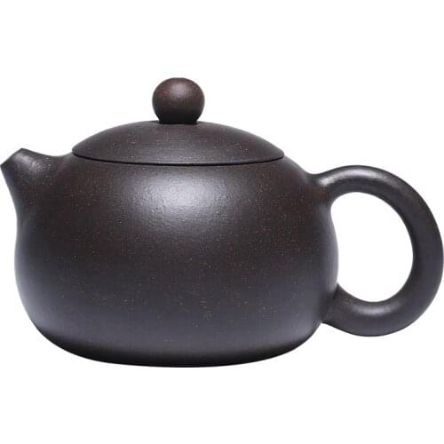 Yixing Master Hand-made Xishi Teapot Mixed Batch Three-color Large-capacity Purple Clay Teapot Kung Fu Tea Set Teapot