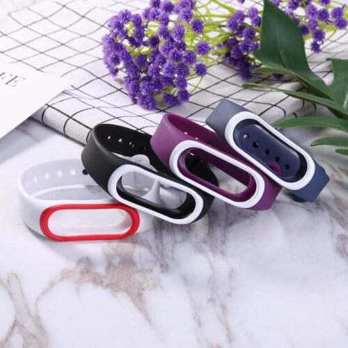 ALLOYSEED 1Pcs Replacement TPE Adjustable Watch Band Bracelet Wrist Strap Belt for Xiaomi Hey Plus Smartband