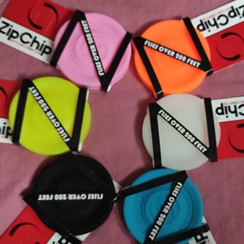 2/3/4pcs New Mini Pocket Zip Chip Flying Disc Soft Outdoor Spin In Catching Game Beach Toys