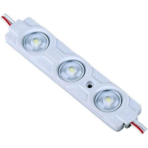 200pcs/lot High brightness DC12V SMD5730/5630 1.5W/pcs IP65 injection led Module with lens,Good heat dissipation free shipping