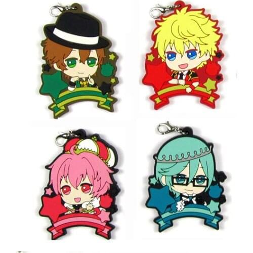 2018 New Ichu Original Japanese anime figure rubber mobile phone charms keychain strap 204