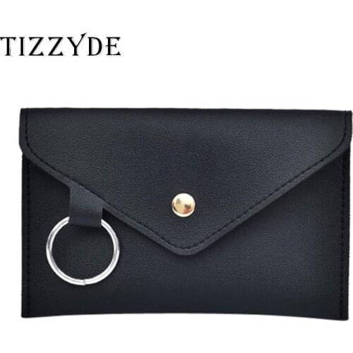 2019 Waist Bag Fashion Womens Pure Color Ring Leather Messenger Bag High Quality PU Leather Multi-function Pockets ZXY237