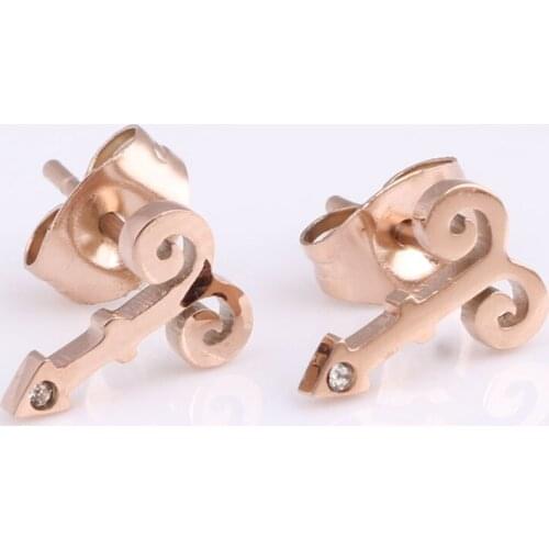 2021 Fashion jewelry 2 Colors Crystal from Austrian Fresh and cute personality earrings inland Zircon Fit Women and female