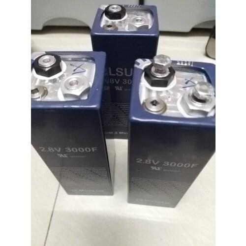 6pcs Super Farah Capacitor 2.8V 3000F