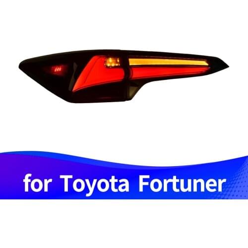 Taillight Assembly for Toyota Fortuner 2016-2020 Toyota SW4 LED drive light LED sequential turn signal LED reversing light