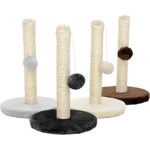 Pet Pole Hair Ball Pet Toy for Cat Scratching Grinding Claw Sisal Claw Board Cat Toys