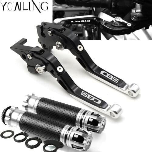 Motorcycle Brake Clutch Levers Handlebar grip Handle Hand Grips For HONDA CB919 CB 919 2001 2002 2003 2004 2005 2006 2007 2008