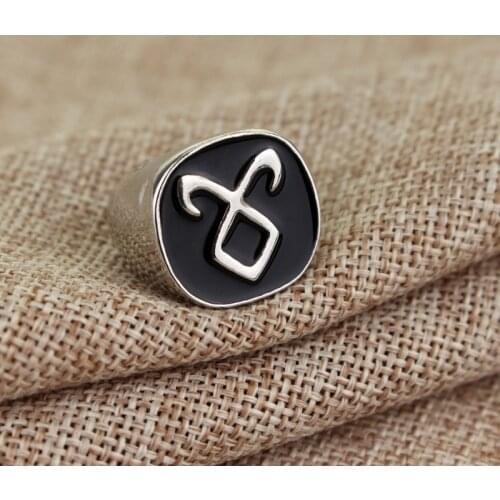 MQCHUN THE MORTAL INSTRUMENTS CITY OF BONES RING ANGEL RUNE