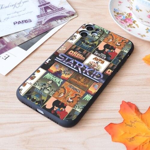 For iPhone Starkid Collage Print Soft Matt Apple iPhone Case