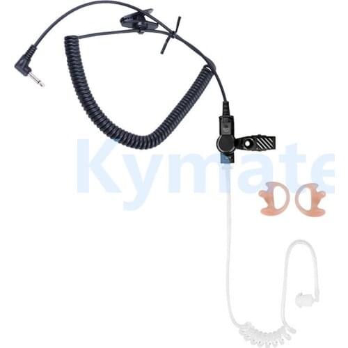 3.5mm Earphone Music Accessories Earpiece Headset Radiation Protection Air Conduit Walkie Talkie Clear Acoustic Tube Listen Only