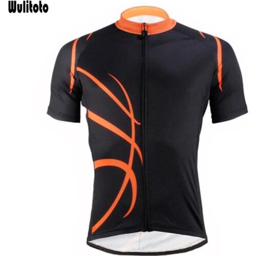 2021 WULITOTO The New Bicycle Sport Short Sleeve Mountain Bike MTB Jersey Sport Cycling Jersey for Men